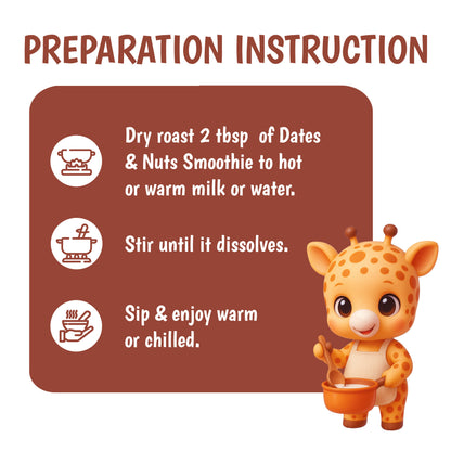 Junior's Nutrition Dates and Nut Smoothie (250 GM)