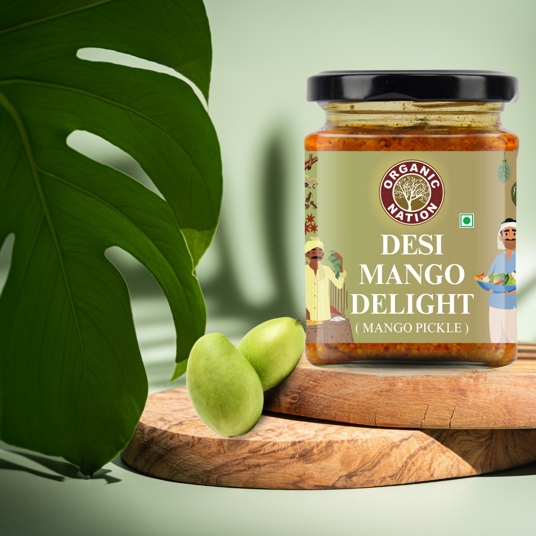 Organic Nation Desi Mango Delight (Mango Pickle)