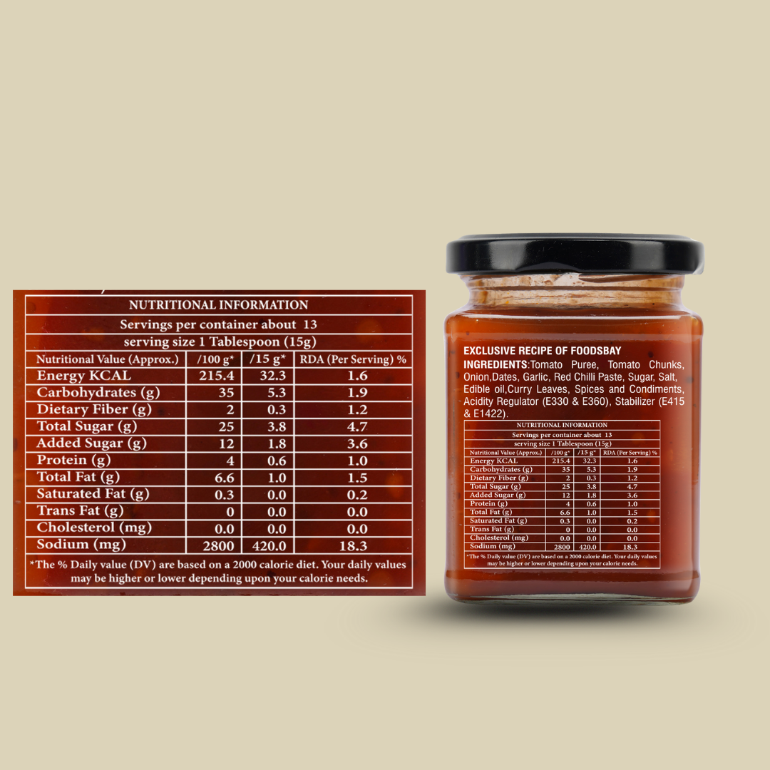 Organic Nation Sweet Tomato Chutney (300 GM)