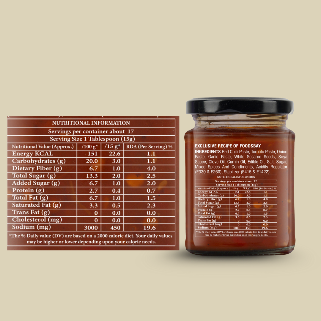 Organic Nation Schezwan Dip (260 GM)
