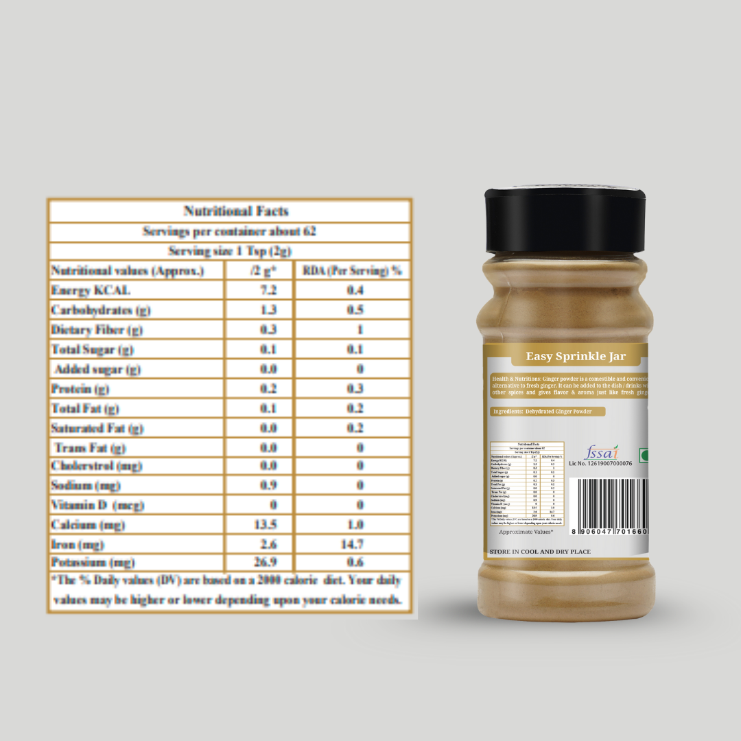 Organic Nation Ginger Powder