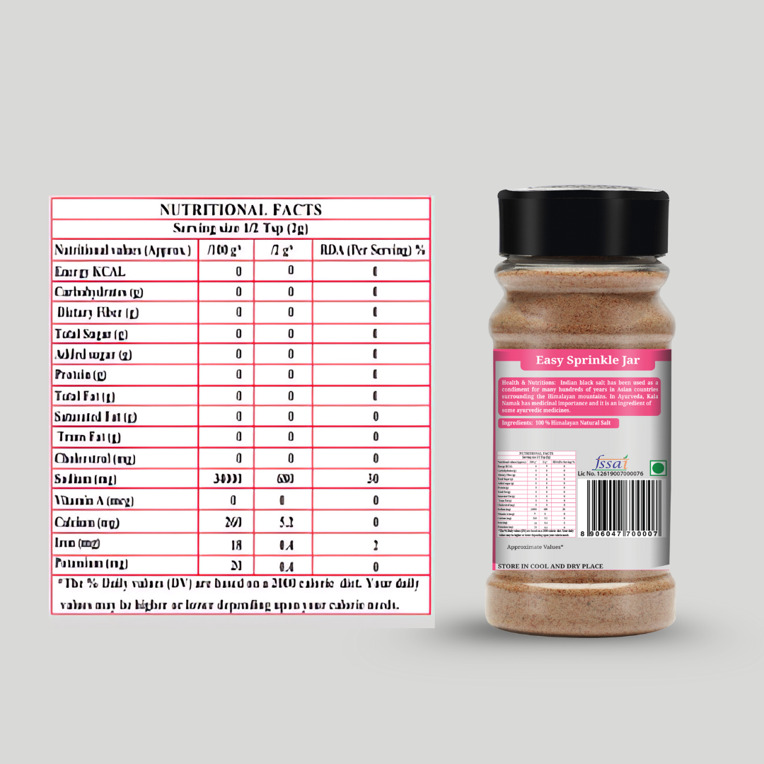 Organic Nation Black Salt
