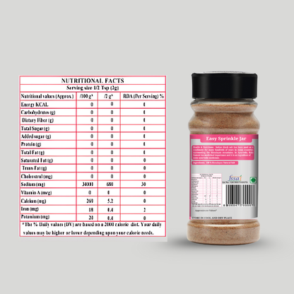 Organic Nation Black Salt