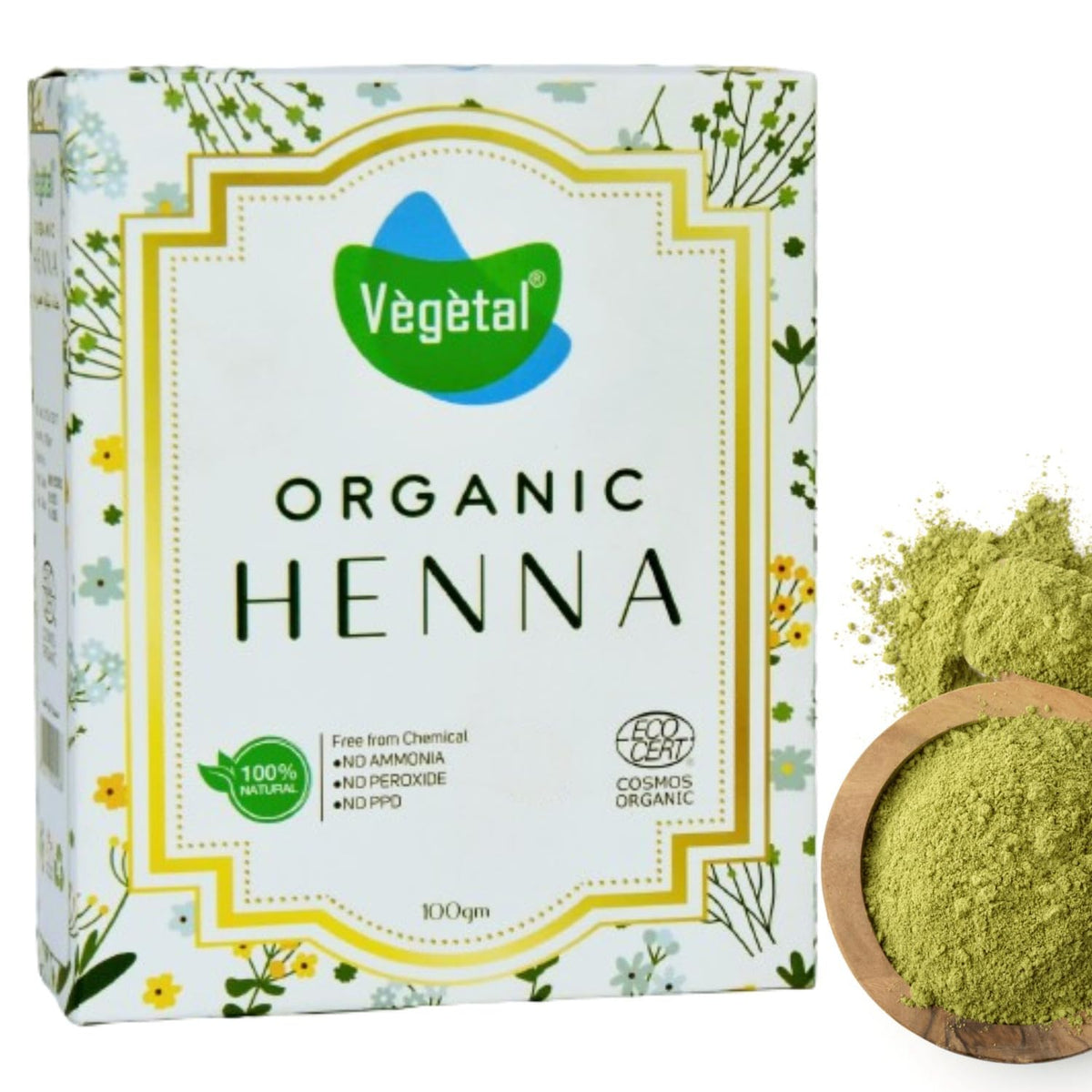 Vegetal Henna Powder for Hair (100 GM)