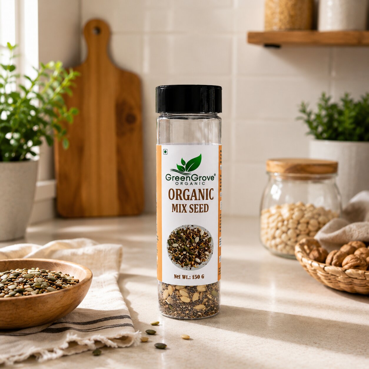 GreenGrove Organic Mix Seed (150 GM)