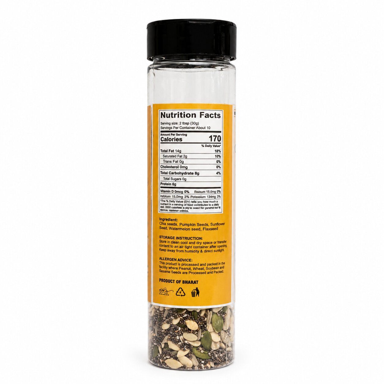 GreenGrove Organic Mix Seed (150 GM)