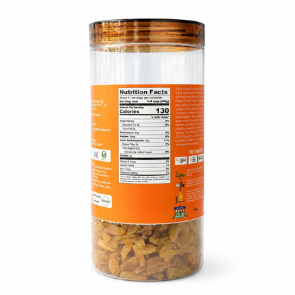 GreenGrove Organic Raisins (500 GM)