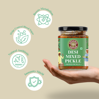 Organic Nation Desi Mixed Pickle