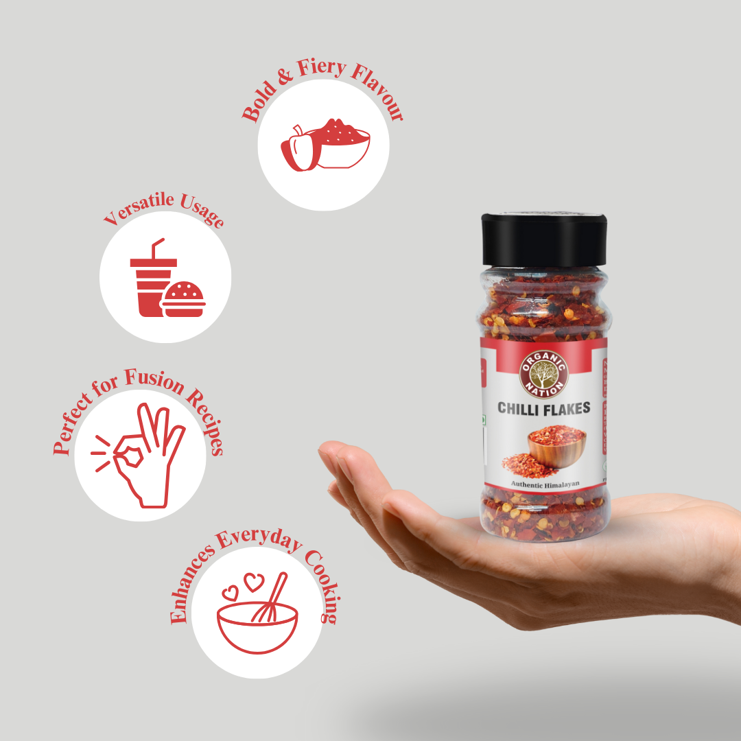 Organic Nation Chilli Flakes