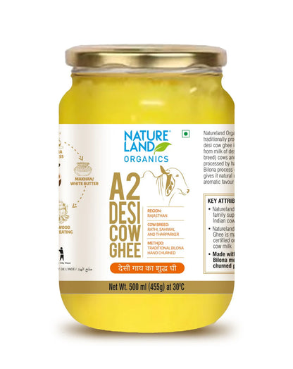 Natureland Organics A2 Desi Cow Ghee