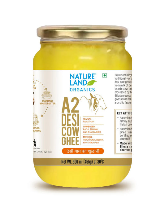 Natureland Organics A2 Desi Cow Ghee