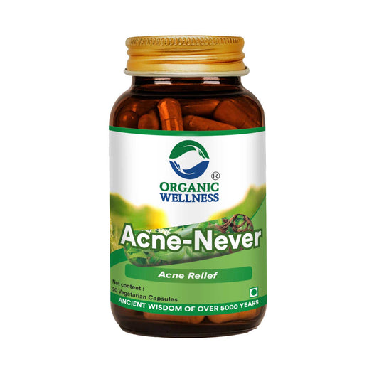 Organic Wellness Acne Never 90 Capsules