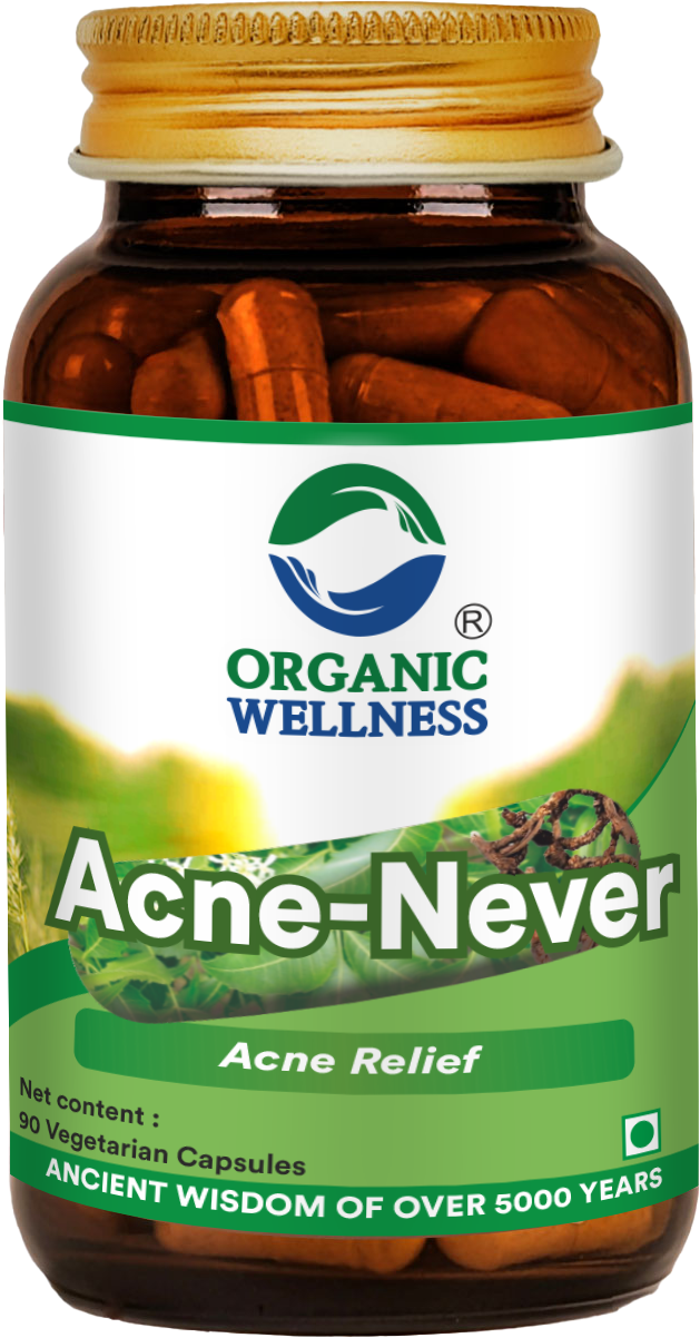 Organic Wellness Acne Never 90 Capsules