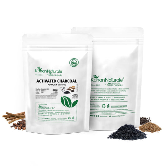 Kerala Naturals Activated Charcoal from Rice Husk – 100 gm