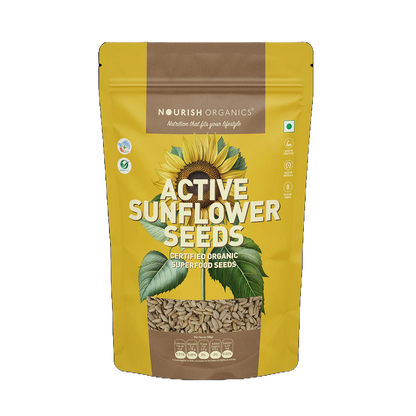 Nourish Organics Active Sunflower Seeds (400 GM)