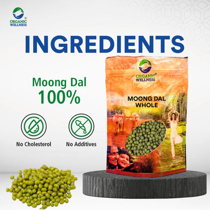 Organic Wellness Moong Dal Whole
