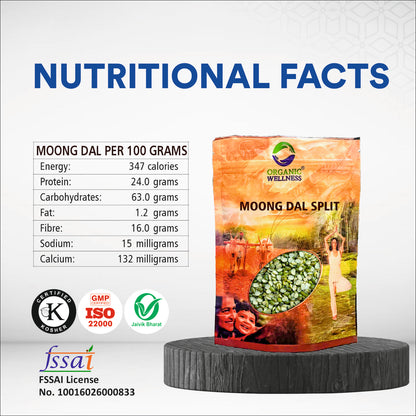 Organic Wellness Moong Dal Split