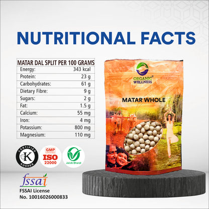 Organic Wellness White Matar Whole