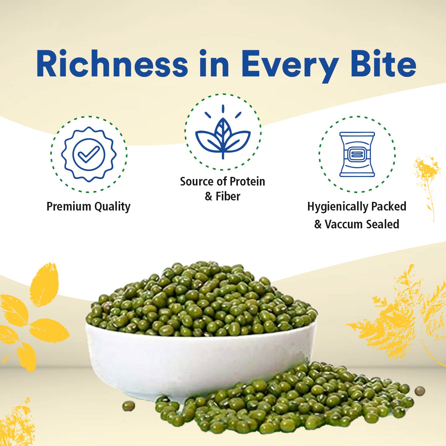 Organic Wellness Moong Dal Whole
