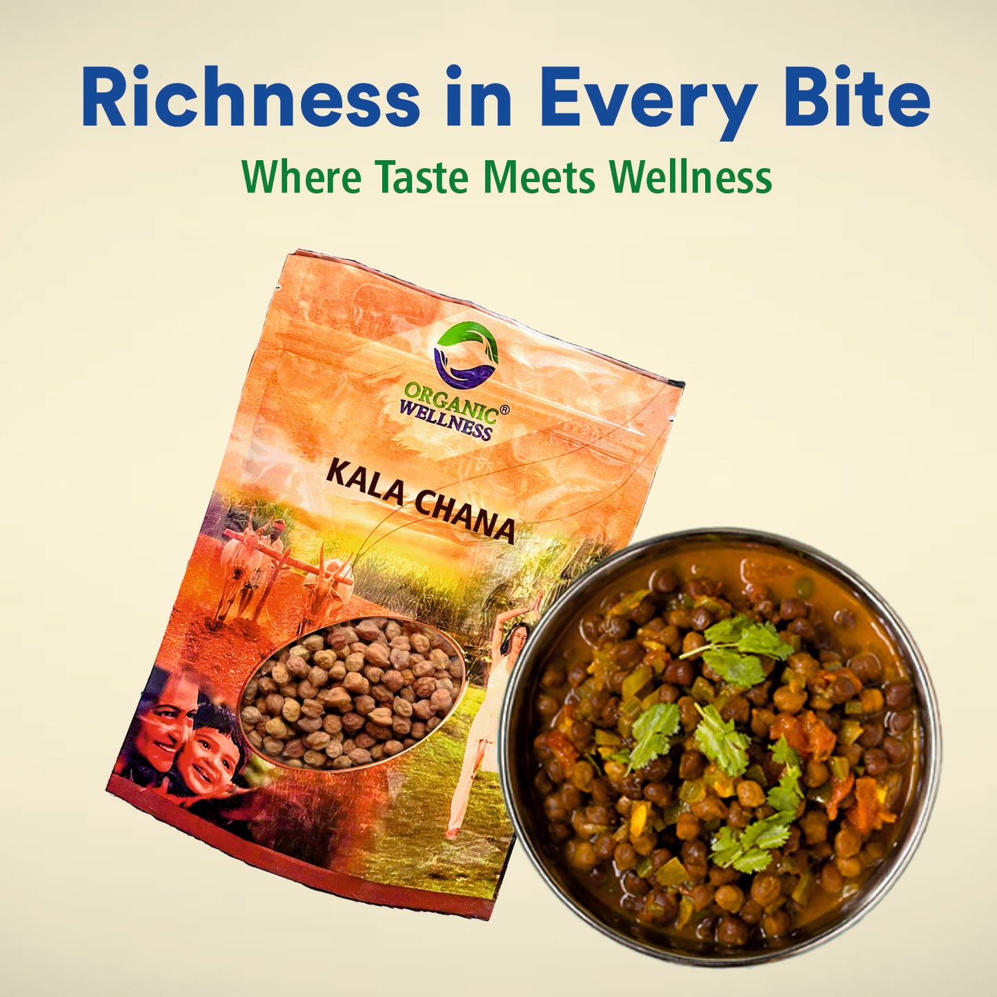 Organic Wellness Kala Chana