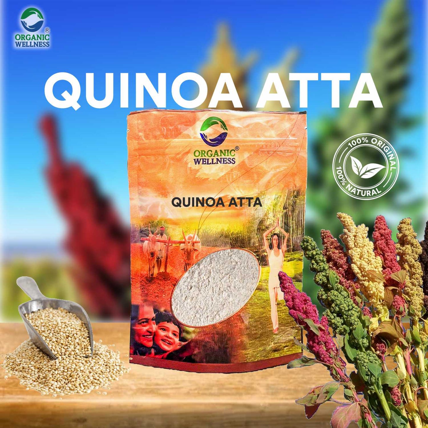 Organic Wellness Quinoa Atta