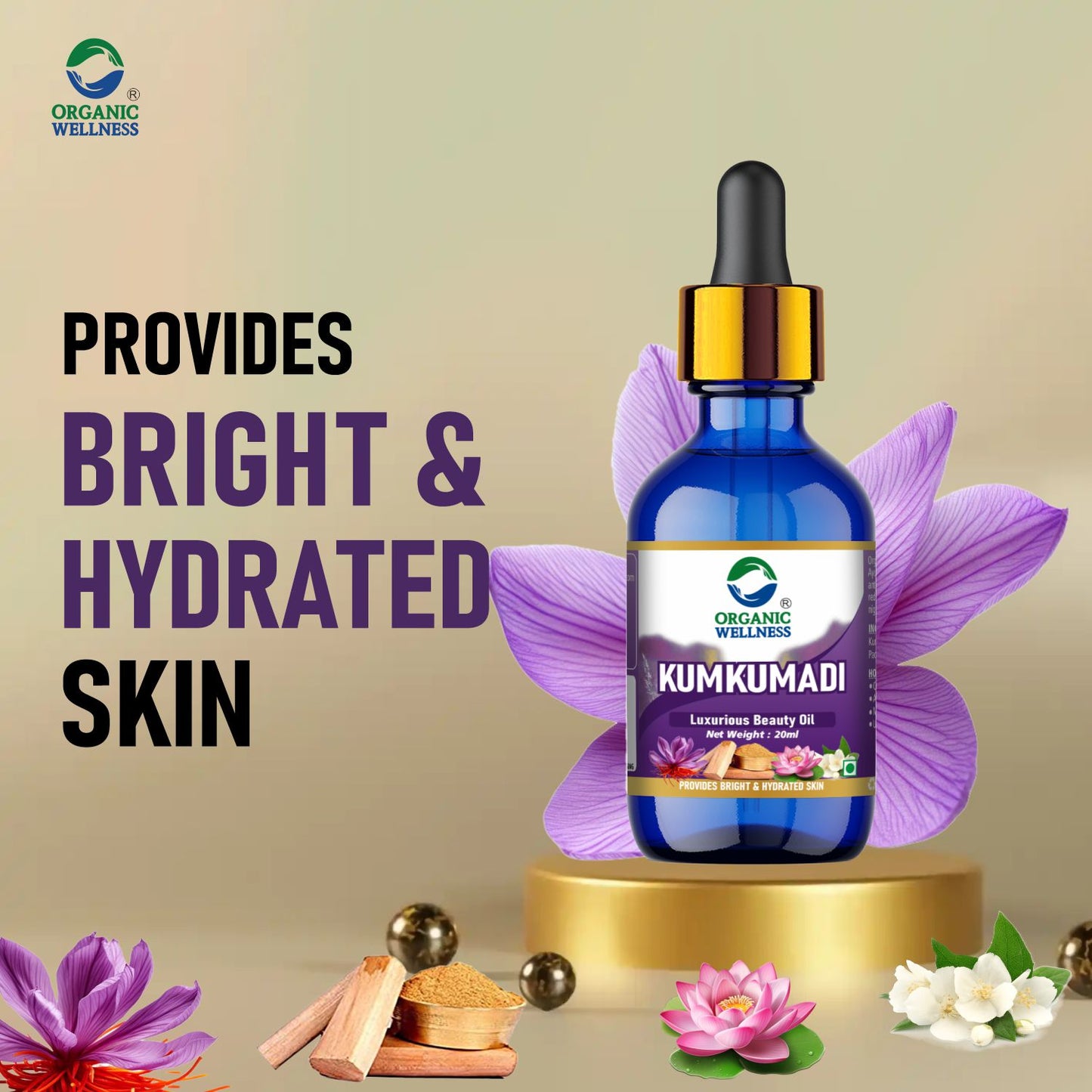Organic Wellness Kumkumadi Oil