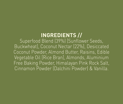 Nourish Organics Almond Buckwheat Cookies (120 GM)