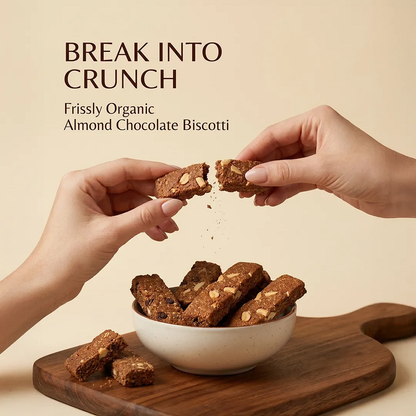 Frissly Almond Chocolate Biscotti (120 GM)