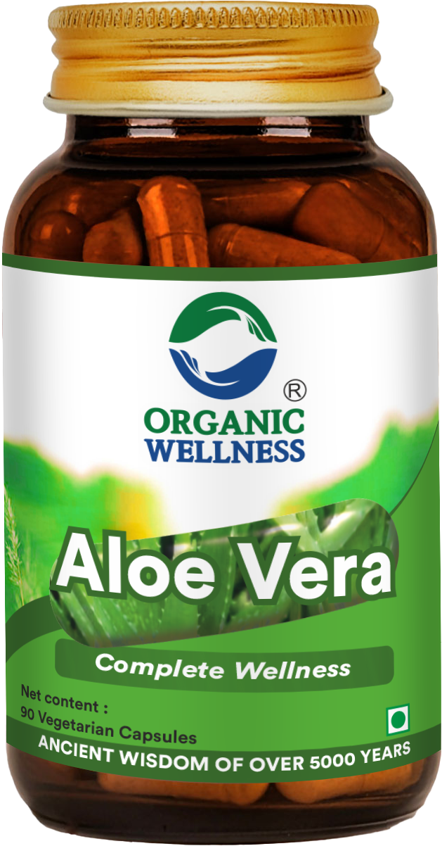 Organic Wellness Aloe Vera 90 Capsules