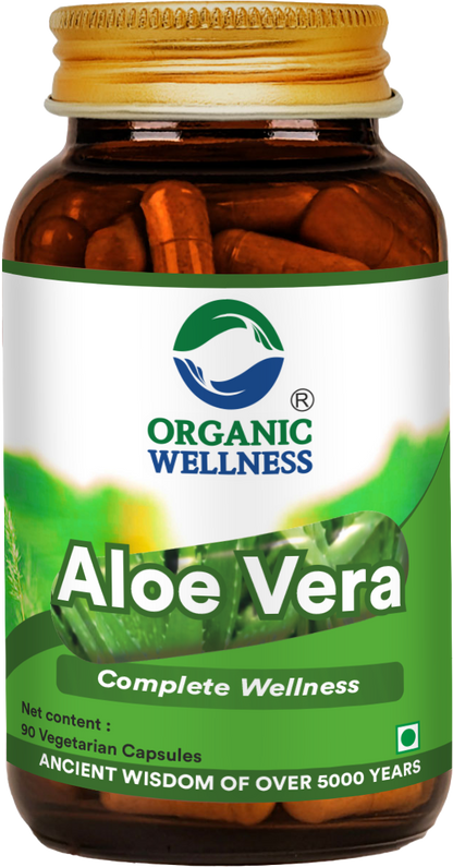 Organic Wellness Aloe Vera 90 Capsules