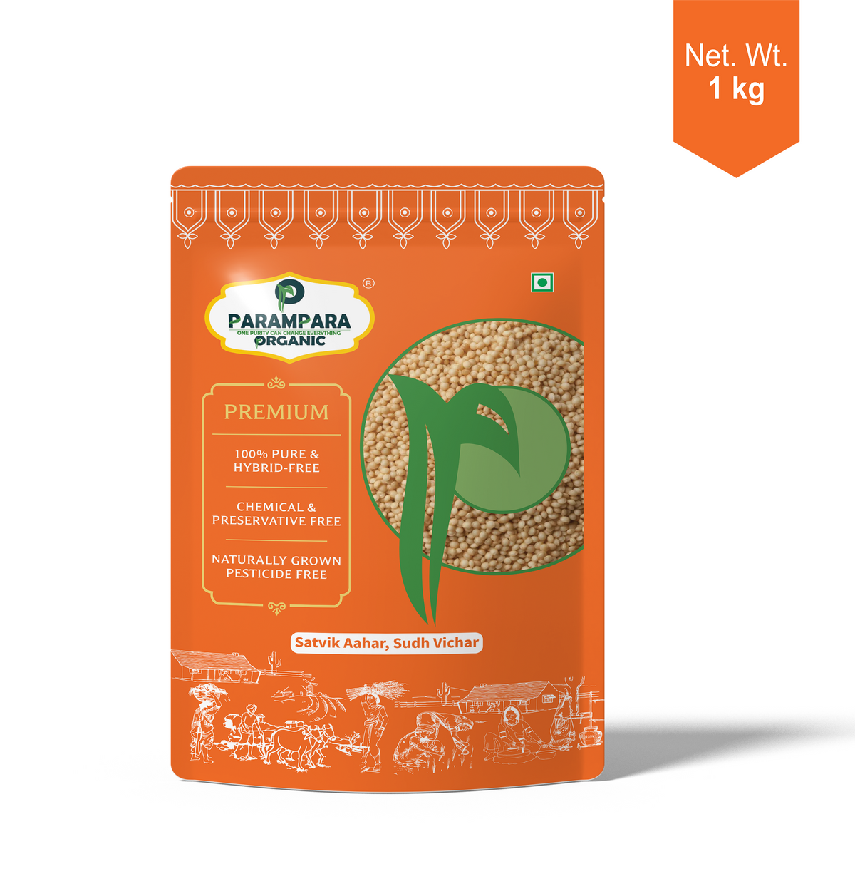 Parampara Organic Amaranth Millet (Rajgira)