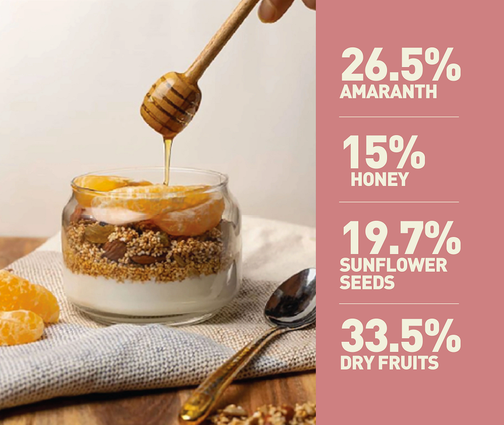 Nourish Organics Amaranth Muesli (280 GM)
