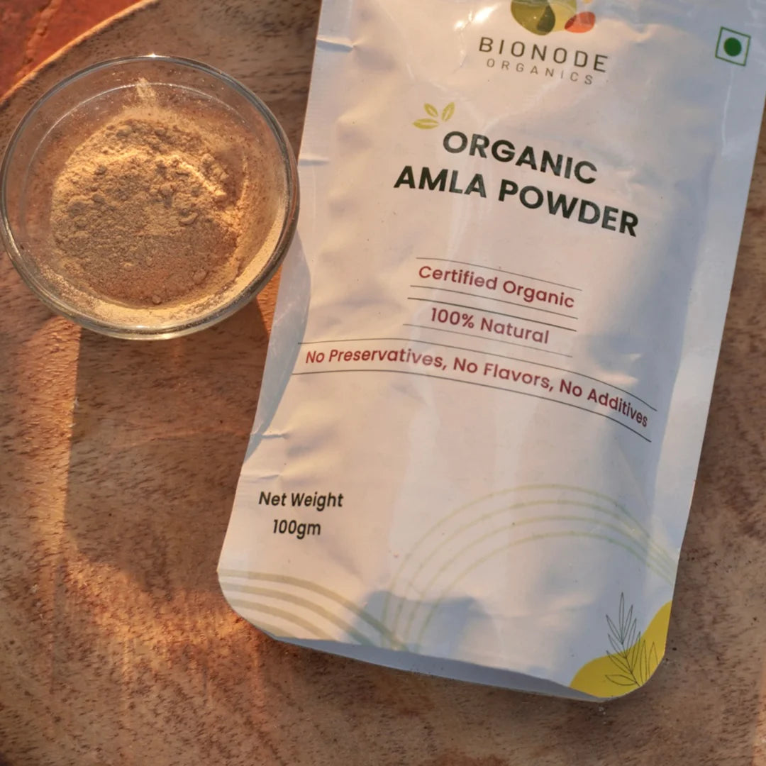 Bionode Organic Amla Powder (100 GM)