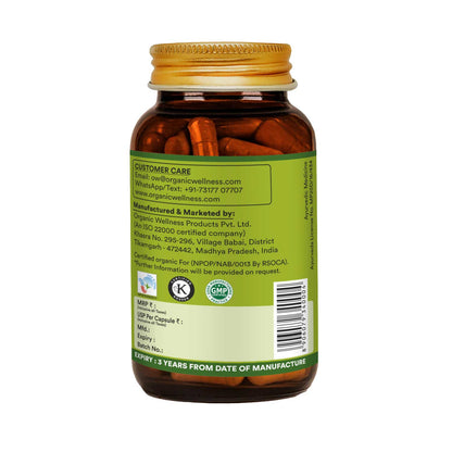 Organic Wellness Amla C+ 90 Capsules