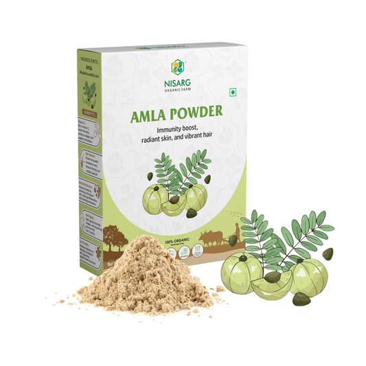 Nisarg Organic Farm Amla Powder