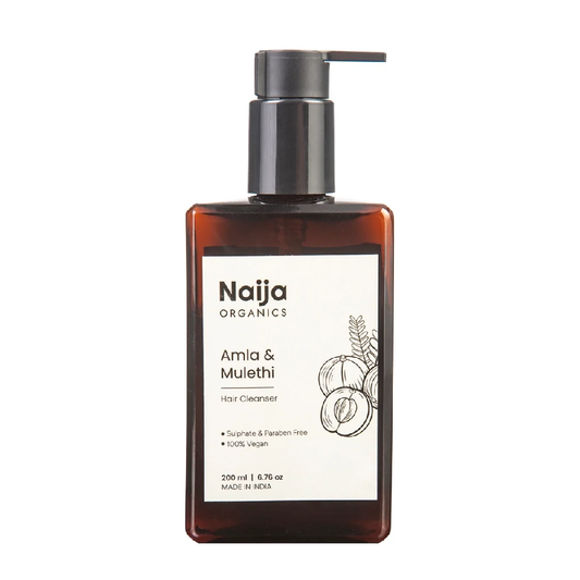 Naija Organics Amla & Mulethi Hair Cleanser / Shampoo (200 ML)