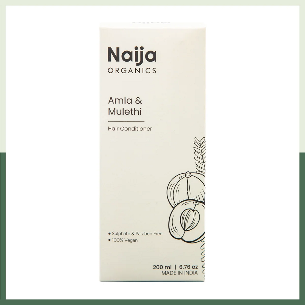 Naija Organics Amla & Mulethi Hair Conditioner (200 ML)