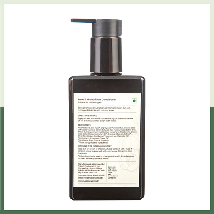 Naija Organics Amla & Mulethi Hair Conditioner (200 ML)