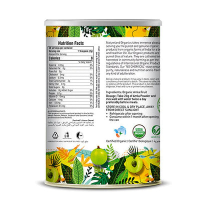 Natureland Organics Amla Powder (Composite Can) 100 GM
