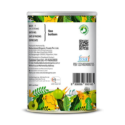 Natureland Organics Amla Powder (Composite Can) 100 GM