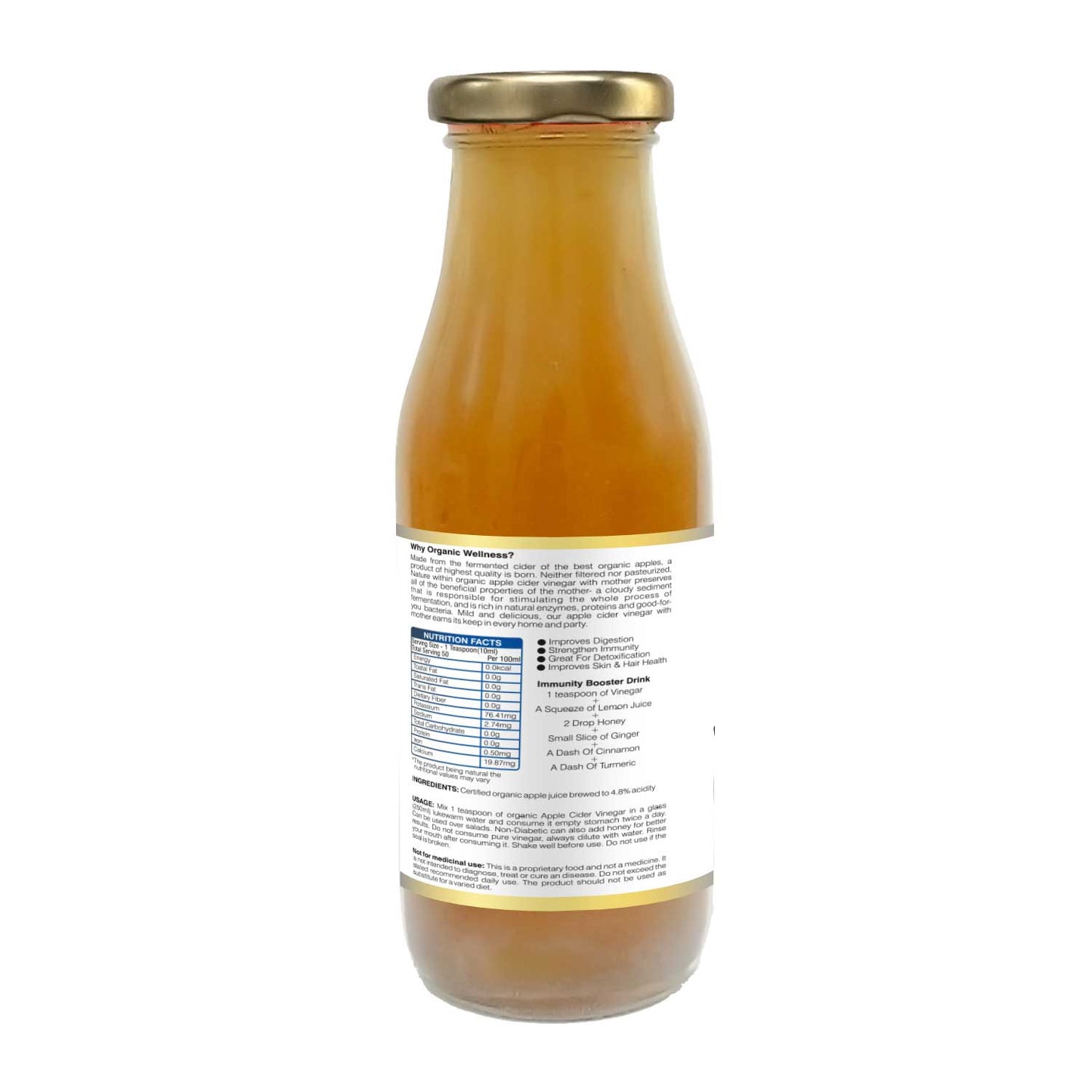 Organic Wellness Apple Cider Vinegar