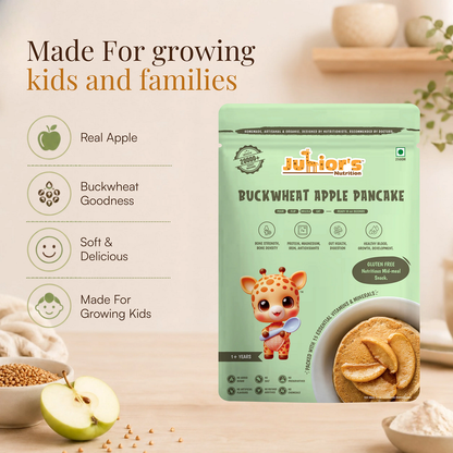Junior's Nutrition Buckwheat Apple Pancake