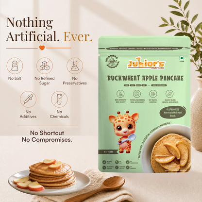 Junior's Nutrition Buckwheat Apple Pancake