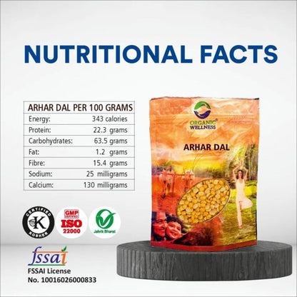 Organic Wellness Arhar Dal / Toor Dal