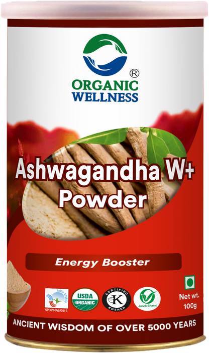 Organic Wellness Ashwagandha W+ Powder