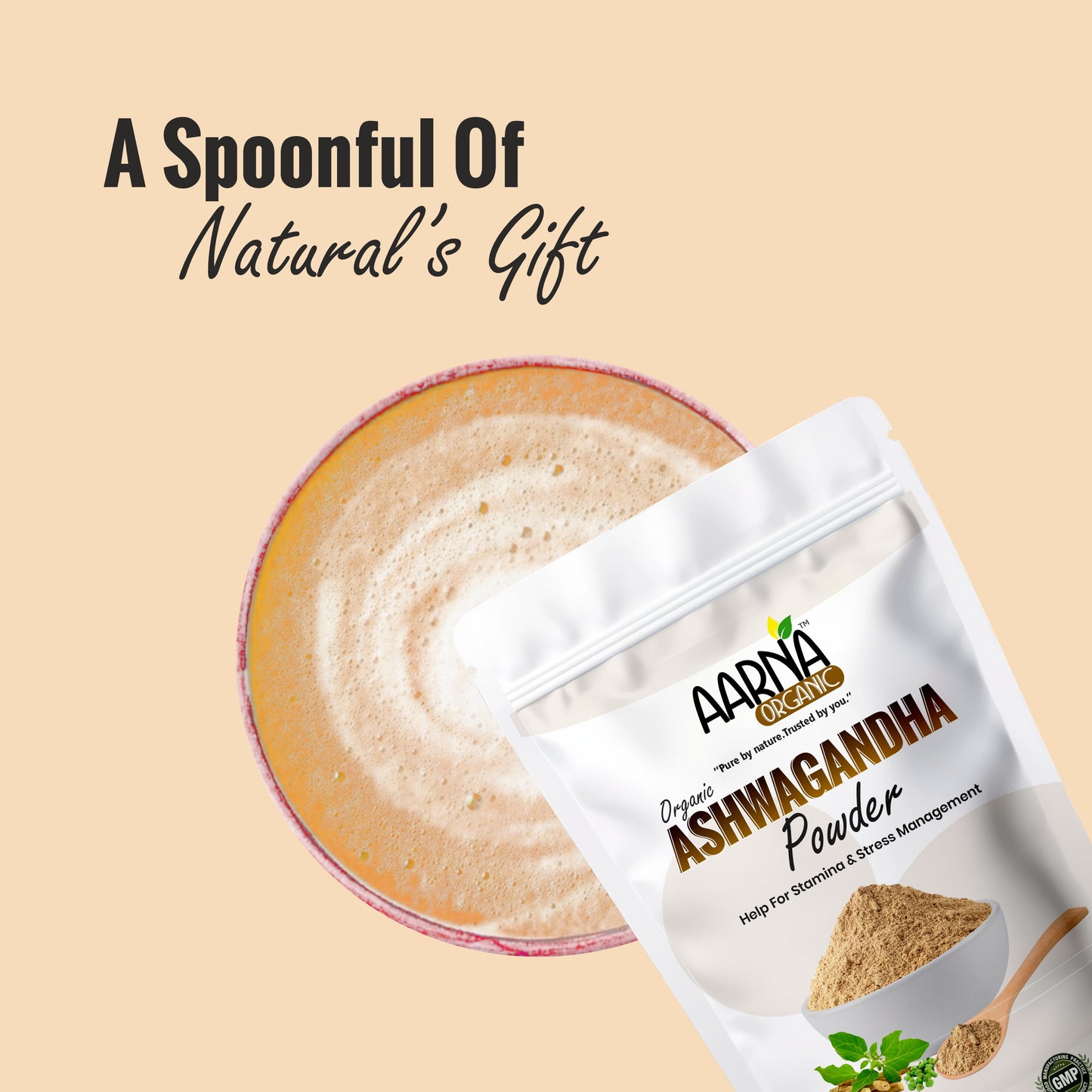 Aarna Organic Ashwgandha Powder 227g