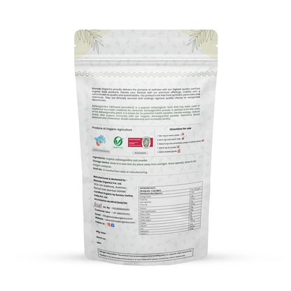 Bionode Organic Ashwagandha Powder (100 GM)