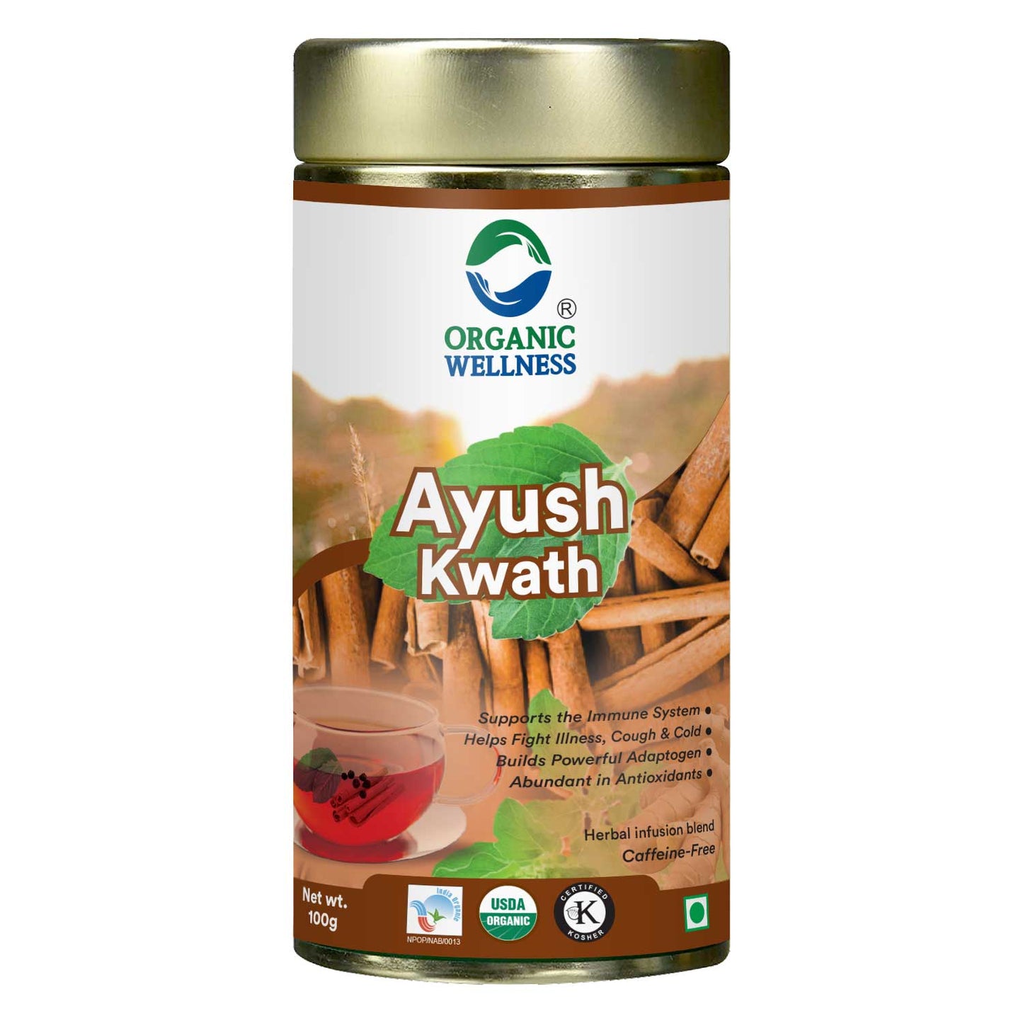 Organic Wellness Ayush Kwath Tea