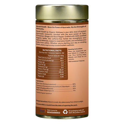Organic Wellness Ayush Kwath Tea