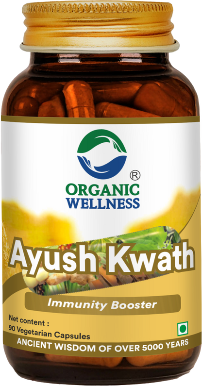 Organic Wellness Ayush Kwath 90 Capsules